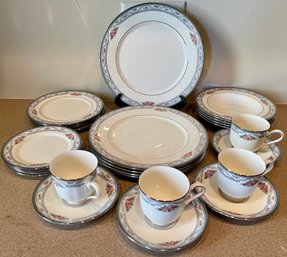 Lenox Country Romance Fine China 4 - Piece Dish Set - (5) Dinner Plates, Side Plates, Bowls, Saucers, Cups