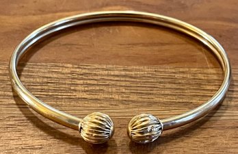 14K Gold Cuff Bracelet 5.8 Grams Total
