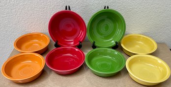 (8) Assorted Color Fiesta HLC Bowls