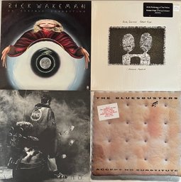 (4) Vintage Vinyl Albums - The Who Quadrophenia, Rick Wakeman, Blues Busters, Andy Summers, Robert Fripp