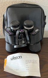 Pair Of Jason Model 221F 10x50 Binoculars With Case And Original Paperwork