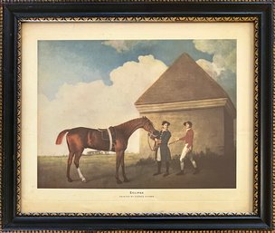 Vintage Eclipse By George Stubbs Print In Decorative Frame