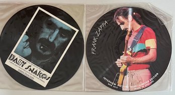 (2) Frank Zappa Hanging Albums - Baby Snakes And Interview Picture Discs