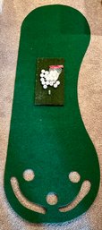 Indoor Golf Putting Mat With Practice Balls