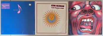 (3) Vintage King Crimson Albums - Beat, Observation, And Larks' Tongue And Aspic