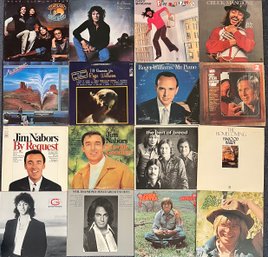 (16) Assorted Vintage Vinyl Albums - John Denver, Neil Diamond, Kenny Rogers, Al Stewart, And More