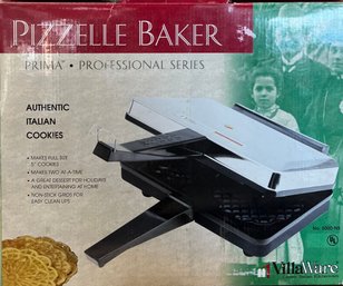 Villaware Professional Series 5000-NS Pizzelle Baker In Original Box