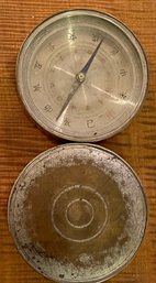 Vintage WW2 Japanese Large Army Compass With Metal Case (as Is)