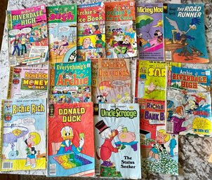 Vintage Comic Books - Richie Rich - Sad Sack - Archie's Pals & Gals - Riverdale High - Road Runner & More