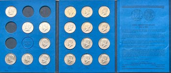 Whitman Kennedy Half Dollars Collection 1964-1985