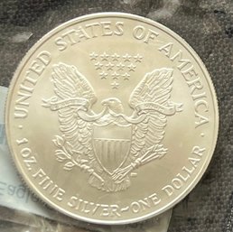 2007 One Ounce .999 Fine Silver American Eagle  Uncirculated