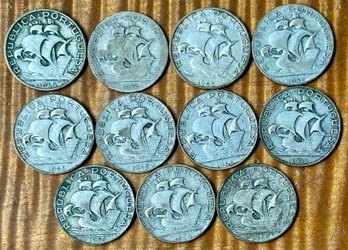 (11) 1932 - 1946 - Silver Portugal  2.5 Escudos Coins