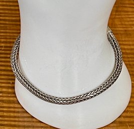 Sterling Silver 8' 3mm Byzantine Bracelet - Total Weight - 15.9 Grams