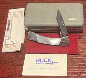 Buck Ultima I Mother Of Pearl Inlay Pocket Knife 507V With Case & Paperwork