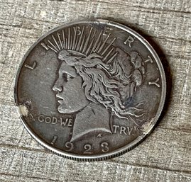 1923 Liberty Head Peace Silver Dollar Coin
