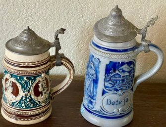 (2) Germany Steins - 888 And 471