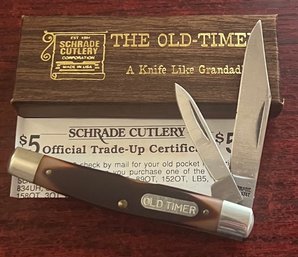 Schrade Cutlery The Old-timer 330T Pocket Knife With Original Box