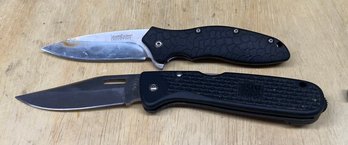 Kershaw Speedsafe 1830 & Sog Folding Pocket Knives