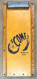 Vintage Comet Model SP 15-4 Wooden Mechanics Creeper