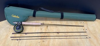 Cabela's Three Forks 8'6' Fly Rod With Prestige Plus II Reel & Case