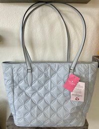 Kate Spade NY Blue Jae Quilted Moonlight Purse New With Tags