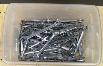 Large Lot Of Assorted Wrenches