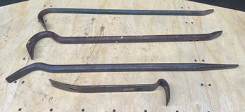 (4) Vintage Pry Bars