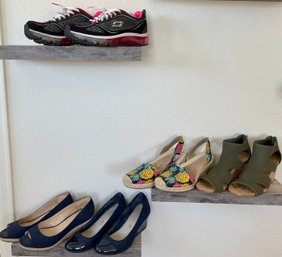 5 Pairs Of Shoes Size 6.5 - Alfani, Anne Klein, AK Sport, Bandolino, Sketchers