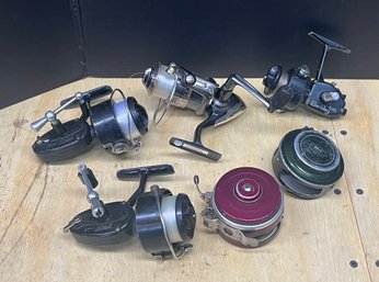 (6) Fishing Reels - Abu Garcia Cardinal 304, Berkley 440, Marcia Michell 301 & 304