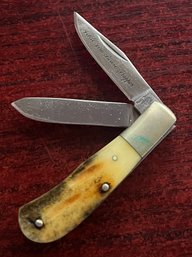 Frost Cutlery Little Jim Bowie Trapper Pocket Knife