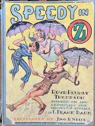 Speedy In Oz 1934 First Edition Ruth Plumply Thompson  Frank L Baum
