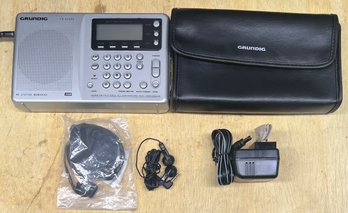 Grundig Yacht Boy 400 With Charger, Soft Case, & Short Wave Compact Antenna