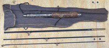 Vintage 62 Inch Royal Steel Rod Simmons Hardware Company Steel Fishing Rod With Soft Case