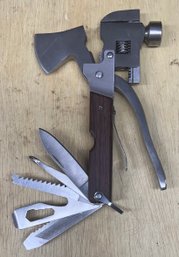 Protocol All-in-one Multi-tool, Hatchet, Hammer, Axe, Plier Combo