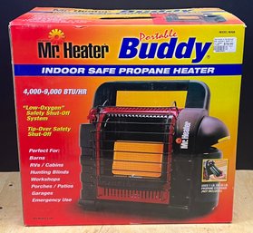 Mr. Heater Portable Buddy Model Mh9b Indoor Safe Propane Heater In Original Box