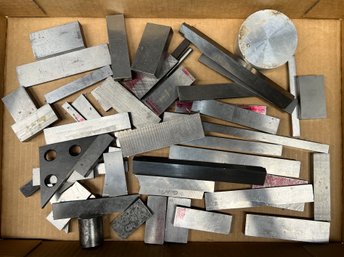 Lot Of Assorted Machinist Tool Bits And Carbide Blanks