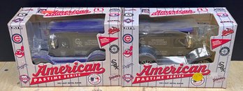 (2) ERTL American Pastime Series Colorado Rockies Die Cast Metal Coin Banks