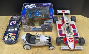 Muscle Machines Big Foot Monster Truck, Hallmark Kiddie Classics Eight Ball Racer, Texaco Star Seven,  Etc.