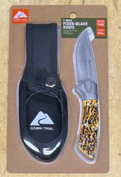 Ozark Trail 7' Fixed Blade Knife With Sheath New In Packaging