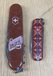 Pendleton And Odell Brewing Limited Edition Victorinox Swiss Made Pocket Knives