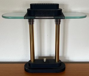 Vintage Post Modern Robert Sonneman Desk Lamp With Dimmer