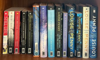 (14) Louise Penny Hard & Paperback Books