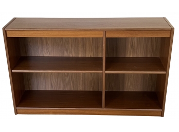 Danish Teak & Veneer Adjustable Shelf Bookcase