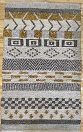 World Market 5 X 8 Wool Blend Area Rug