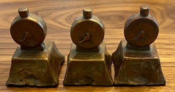 (3) Perfume Bottle Bronzes By Darlis Lamb ( 1, 2, And 3 Of 100)