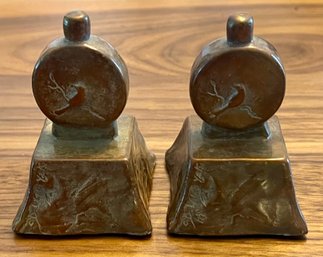 (2) Perfume Bottle Bronzes By Darlis Lamb (y2k AP)
