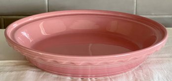 Vintage Fiesta Pink 10' Pie Plate