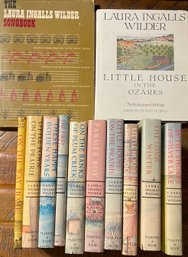 Full Set Of Laura Ingalls Wilder 1953 Full Set With Dust Covers Plus On The Way Home - Song Book & Ozarks