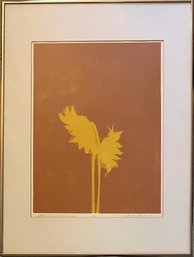 Darlis Lamb Shimmering Sunflowers Signed Limited Edition Print 1 Of 3