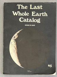 The Last Whole Earth Catalog 1971 Portola Institute (as Is)